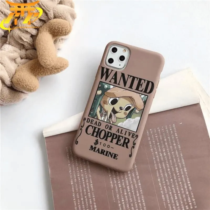 Coque iphone Chopper WANTED - One Piece