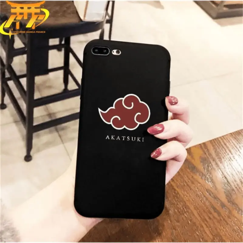 Coque iPhone emblème Akatsuki - Naruto Shippuden