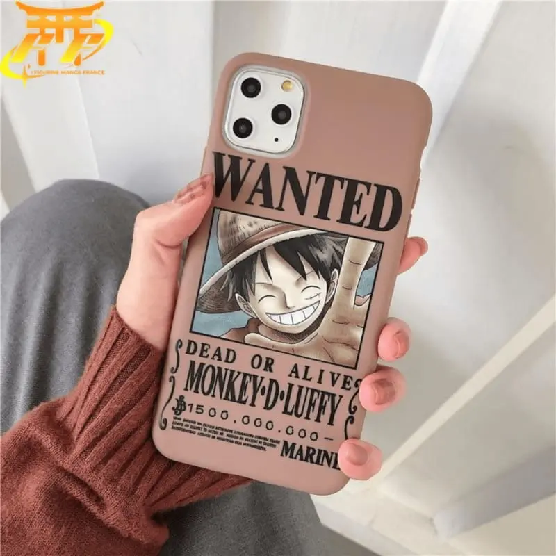 Coque iphone Monkey D. Luffy WANTED - One piece