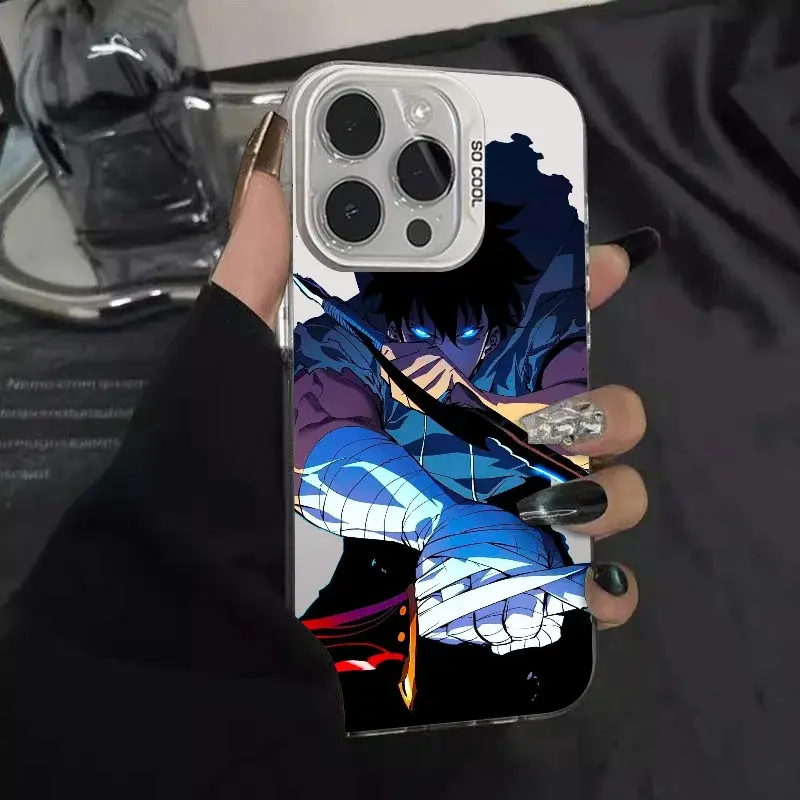 Coque iPhone Solo Leveling Sung Jin-Woo Assassin