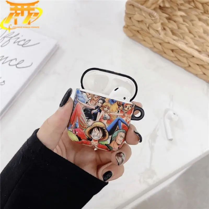 Coques Airpods Equipage Mugiwara - One Piece