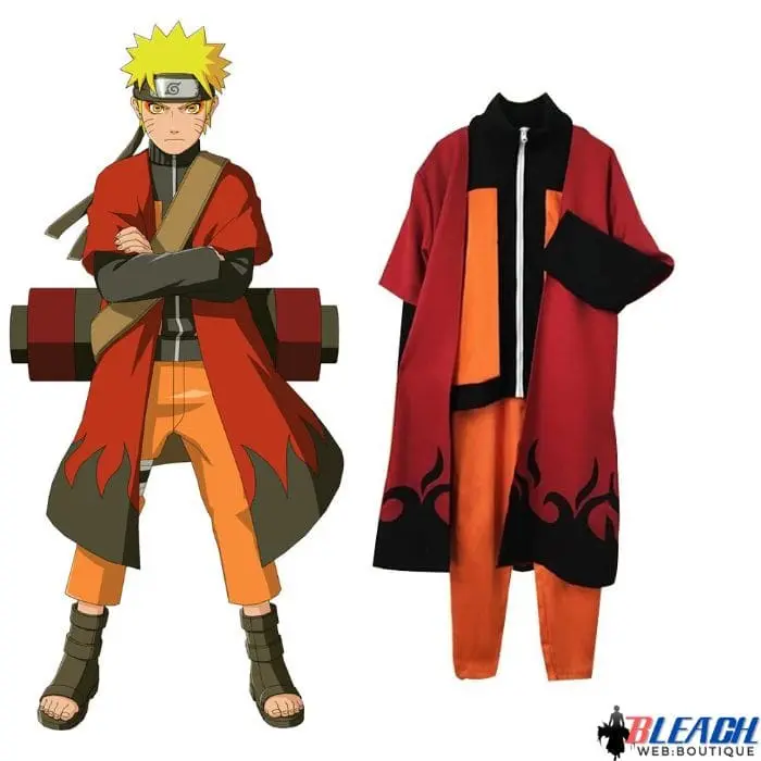 Cosplay Naruto mode Ermite, Déguisement Naruto