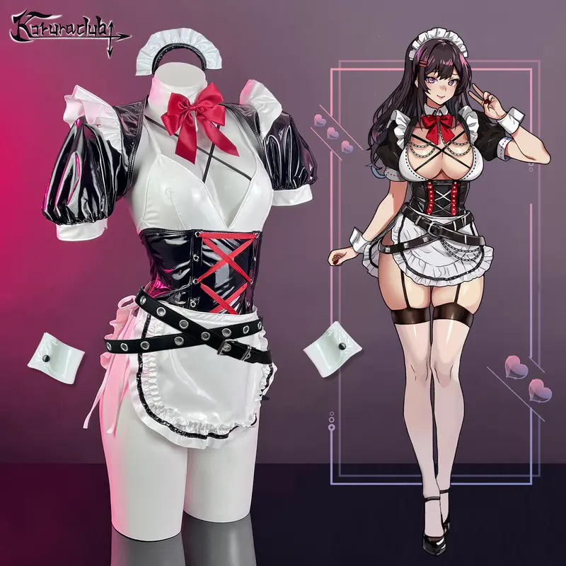 Cute maid outfit KO63(8-Piece Set)