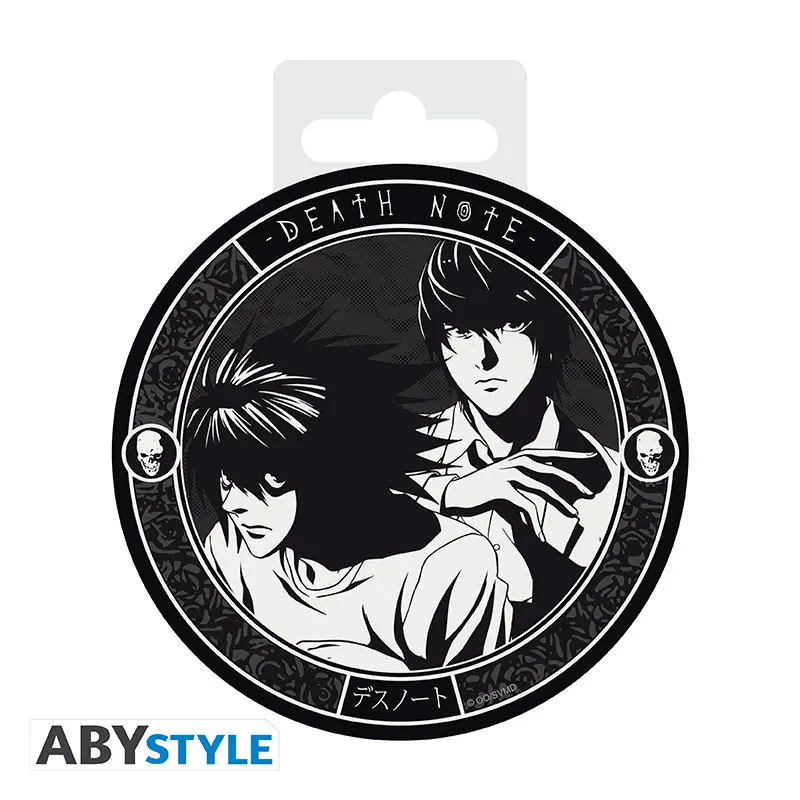 Death Note - Dessous de verre en céramique - L & Light