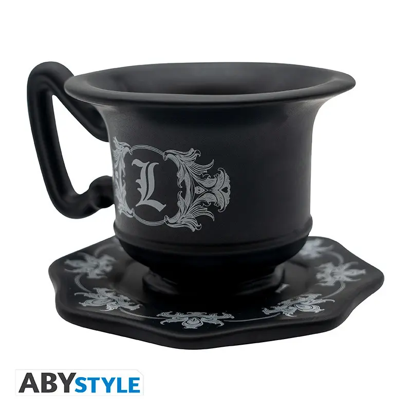 Death Note Mug 3D avec Soucoupe - La Tasse de L