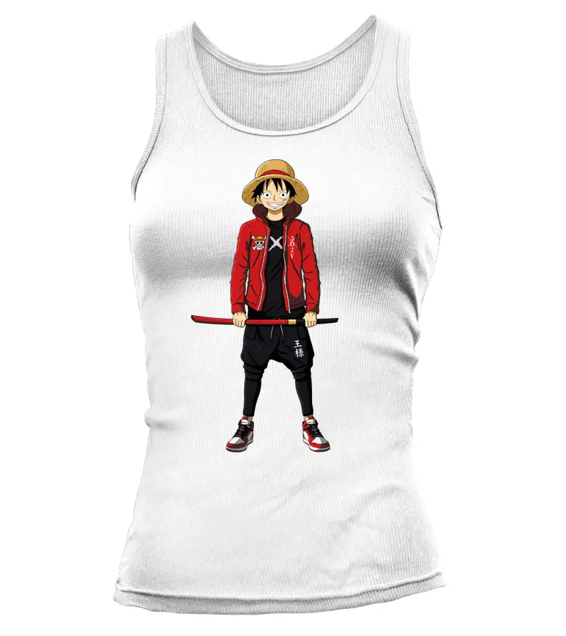 Débardeur One Piece Femme Luffy Street Samouraï