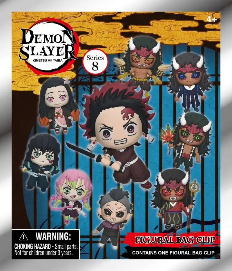 Demon Slayer Bag Clip Blind Box - Modèle aléatoire