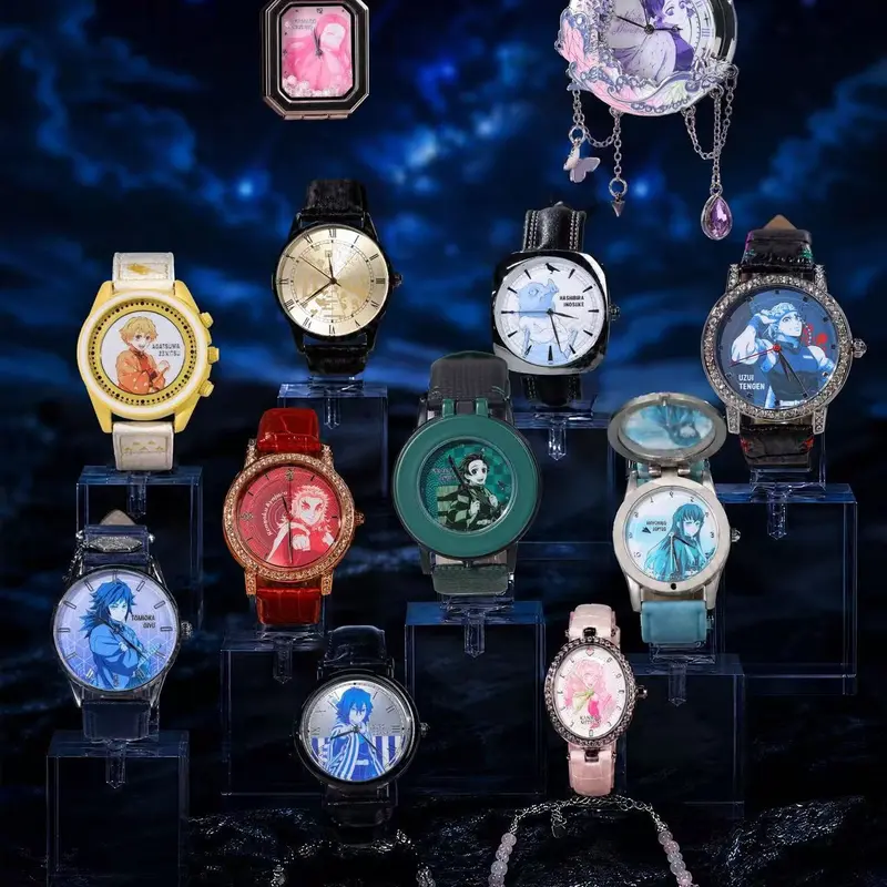 Demon Slayer - Montres - Présentoir de 9 Boîtes Mystère - Forge du Temps