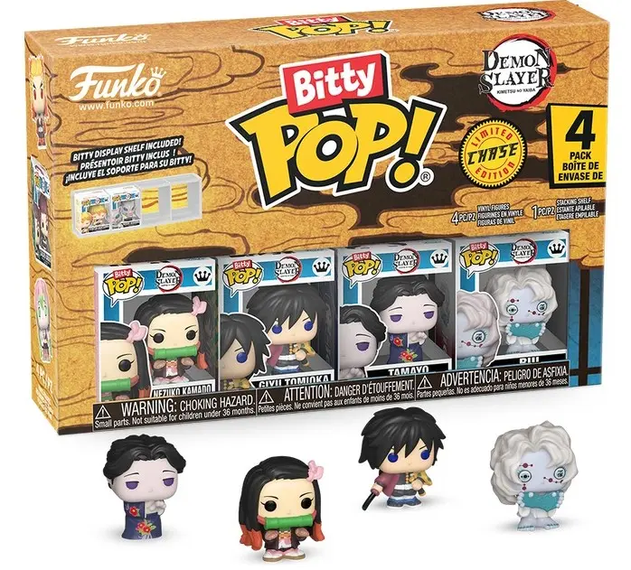 Demon Slayer - Nezuko - Bitty Pop 4 Pack 2,5cm