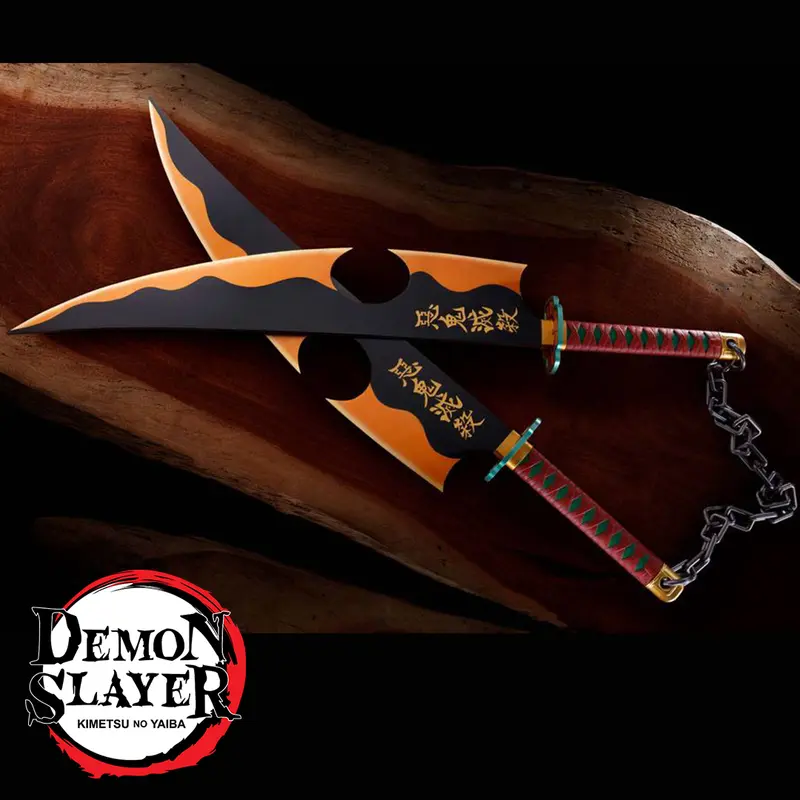 Demon Slayer - Répliques Proplica épées Nichirin 110cm - Tengen Uzui