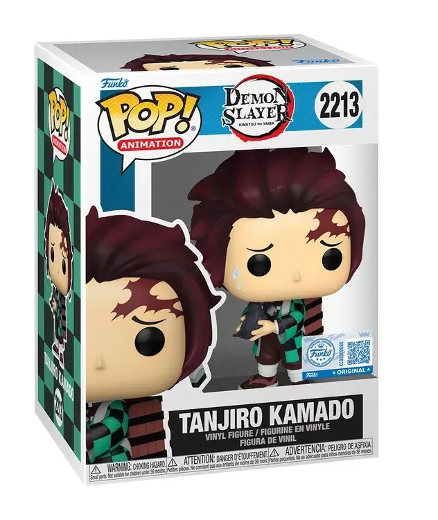 Demon Slayer - Tanjiro (avec Corbeau) - Figurine POP Animation N°2213