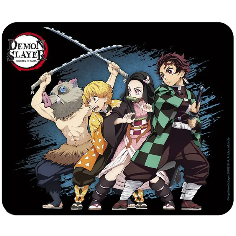 Demon Slayer - Tapis de souris - Tanjiro, Nezuko, Zenitsu & Inosuke