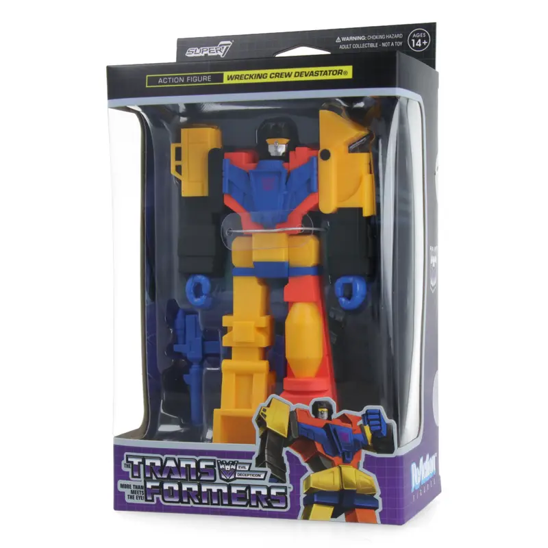 Devastator - Transformers ReAction Figures