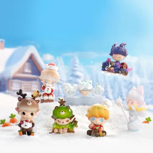 Dimoo Letters From Snowman Series Figures