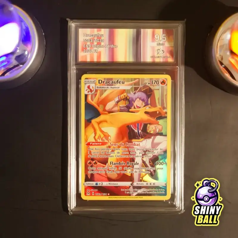 Dracaufeu TG03/30 - E&B Origine Perdue - COLLECT AURA 9.5 (MINT+) (FR)