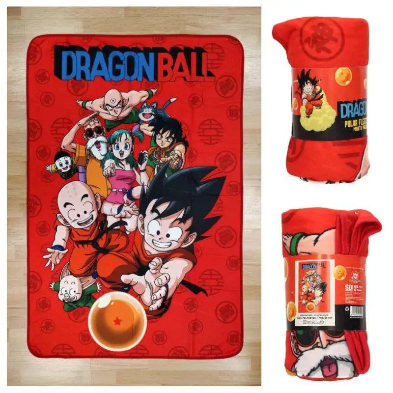 Dragon Ball - Couverture polaire - Personnages