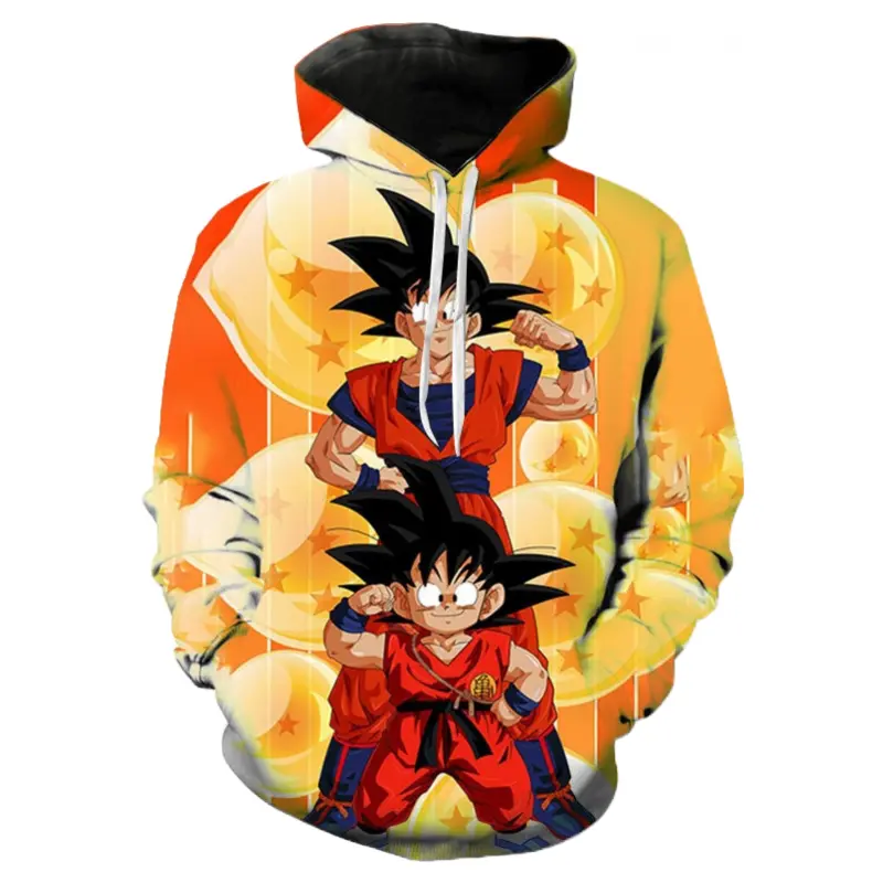 Dragon Ball Hoodie Goku Transformation