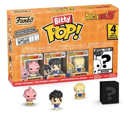 Dragon Ball - Kid Buu - Bitty Pop 4 Pack 2,5cm