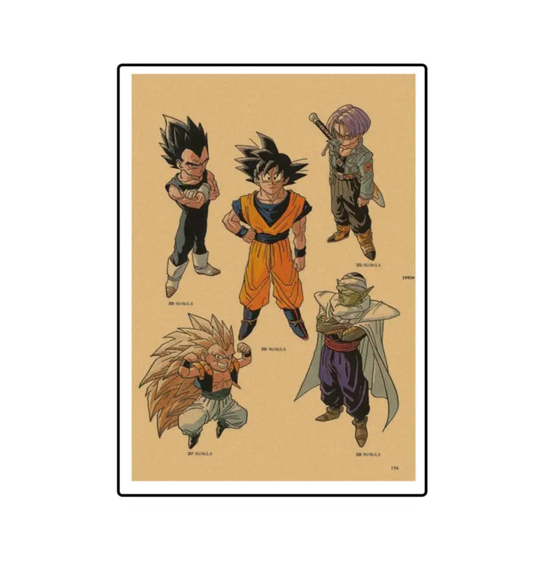 Dragon Ball Poster Characters