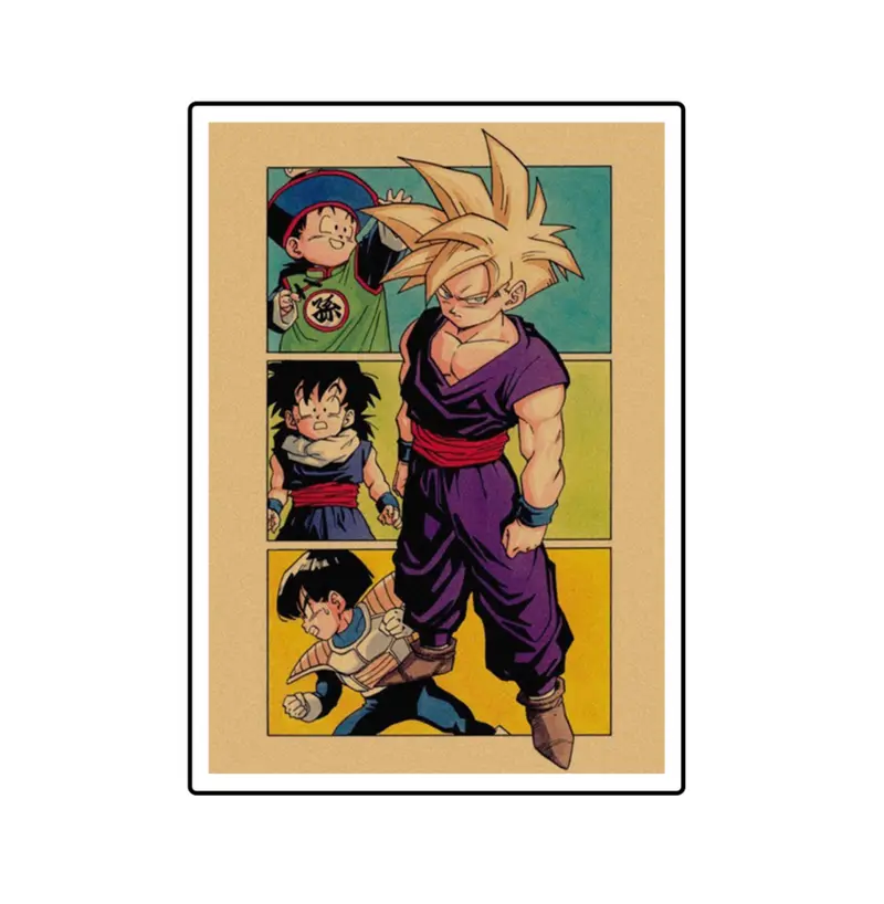 Dragon Ball Poster Gohan Saiyan