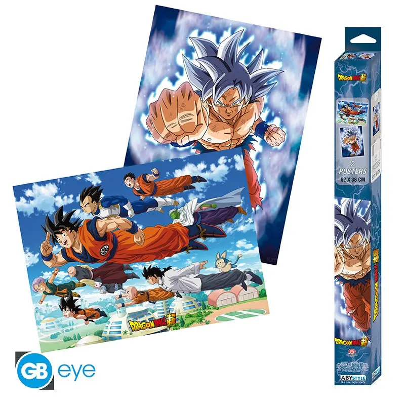 Dragon Ball Set 2 Posters Chibi 52x38 - Goku & amis