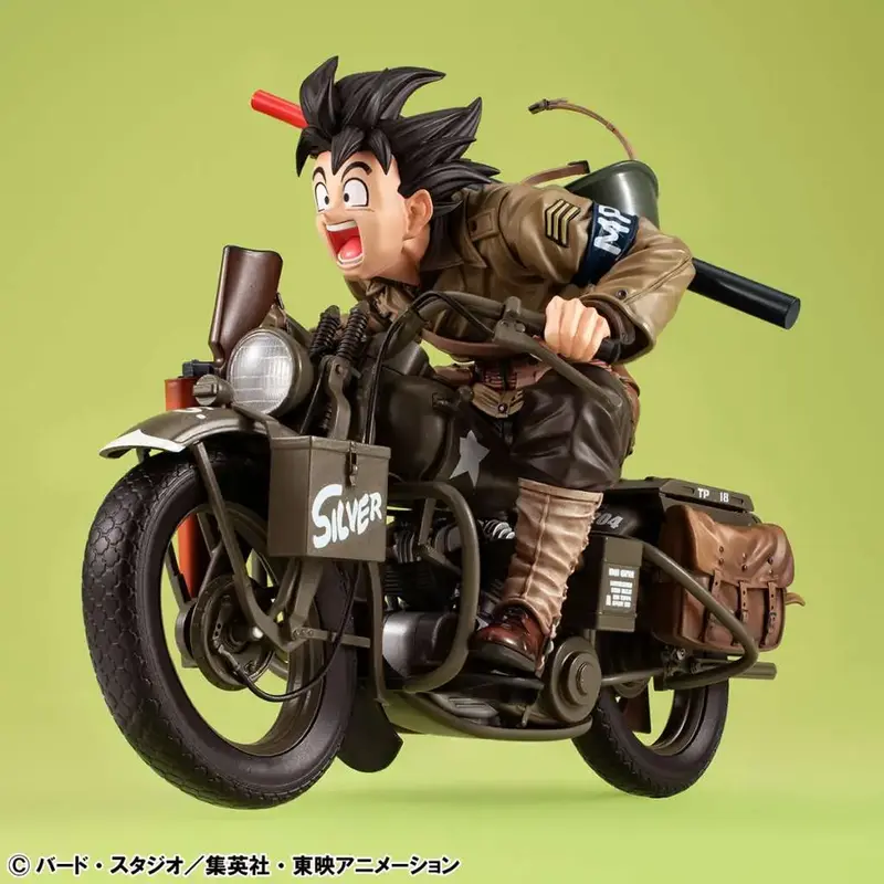 Dragon Ball Z - Son Goku & Bike - Desktop Real McCoy