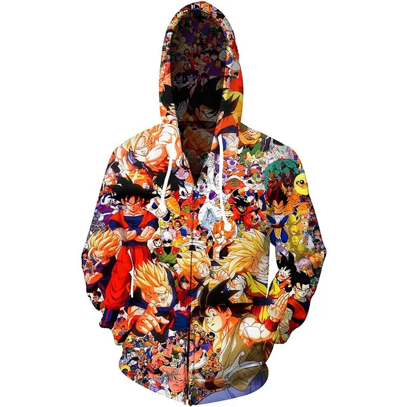 Dragon Ball Zip Hoodie