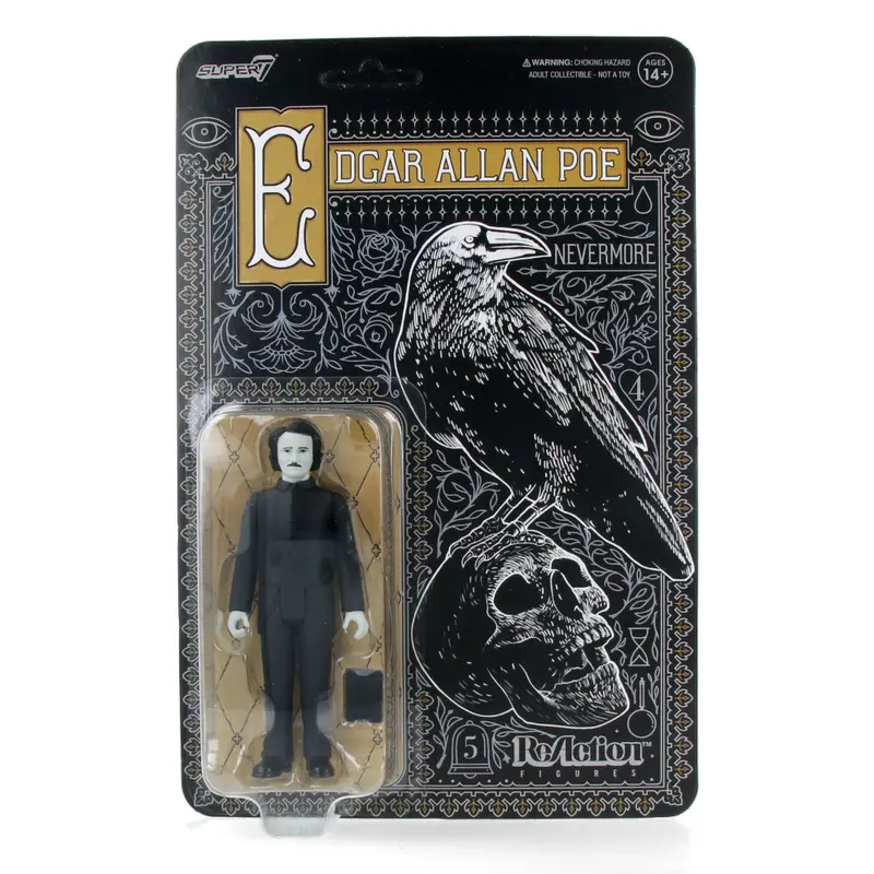 Edgar Allan Poe (Greyscale) - ReAction Figures Wave 1
