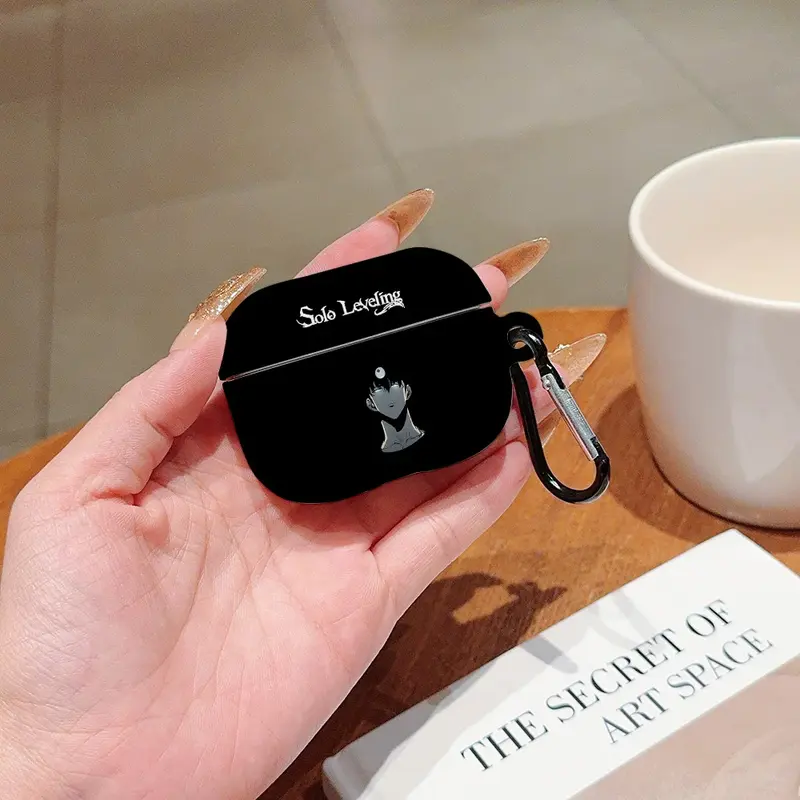 Etuis Solo Leveling Airpods - Visage Sung jin Woo