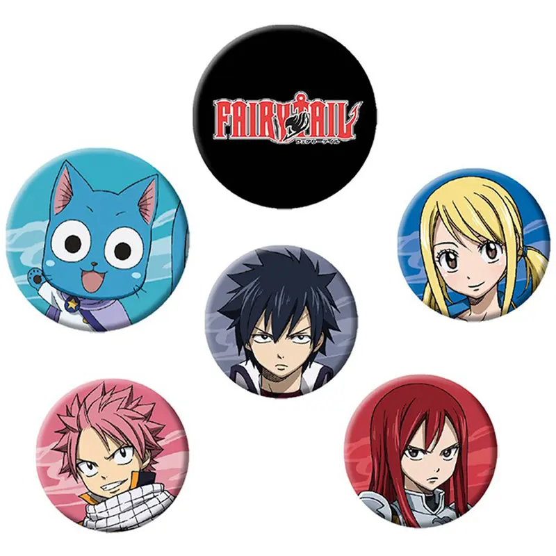 Fairy Tail - Badges - Personnages Fairy Tail