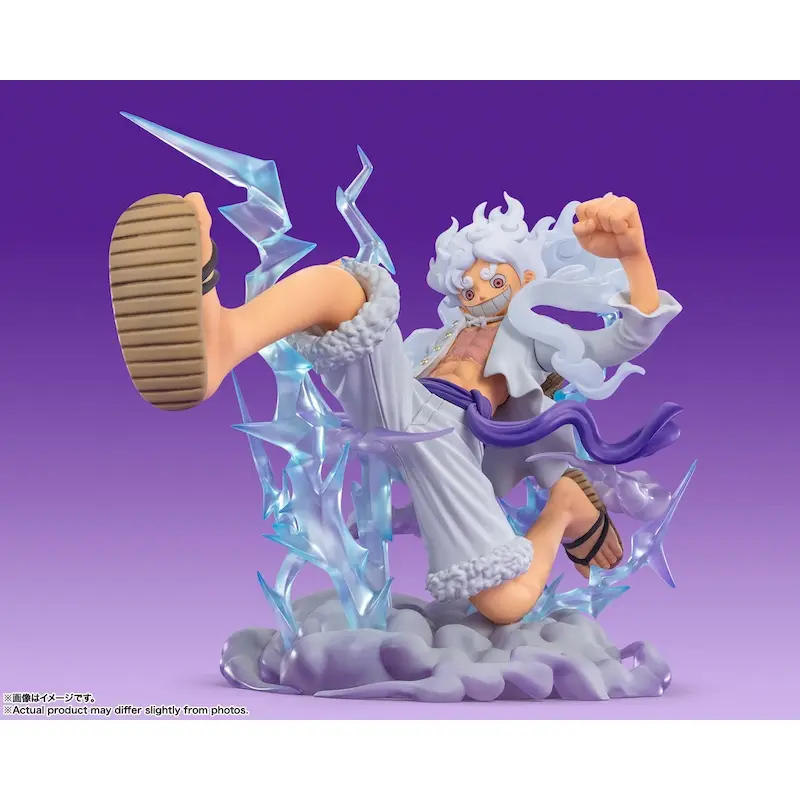 Figurine One Piece - Monkey D. Luffy Gear 5 Gigant Extra Battle Figuarts Zero