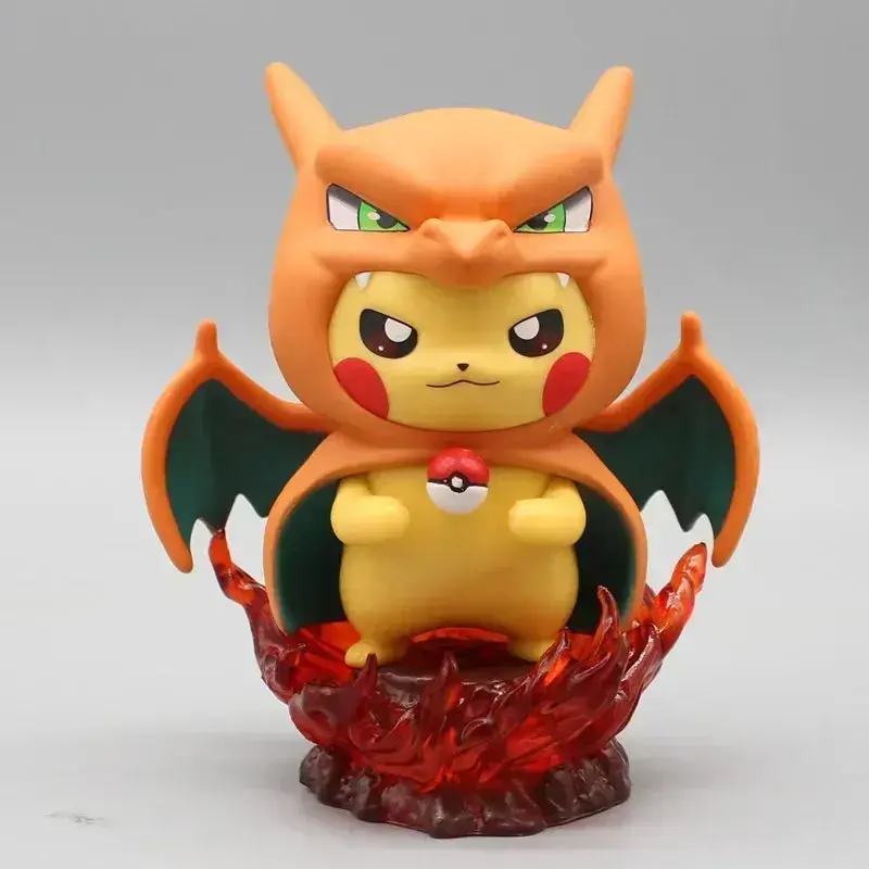 Figurine Pokémon Pikachu Dracaufeu – 12cm