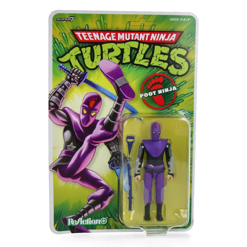 Foot Ninja - Teenage Mutant Ninja Turtles ReAction+ Wave 1