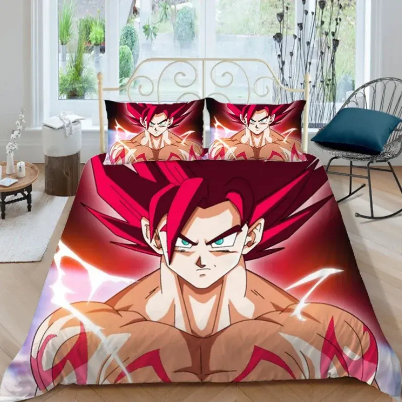 Goku SSJ God Bettwäsche