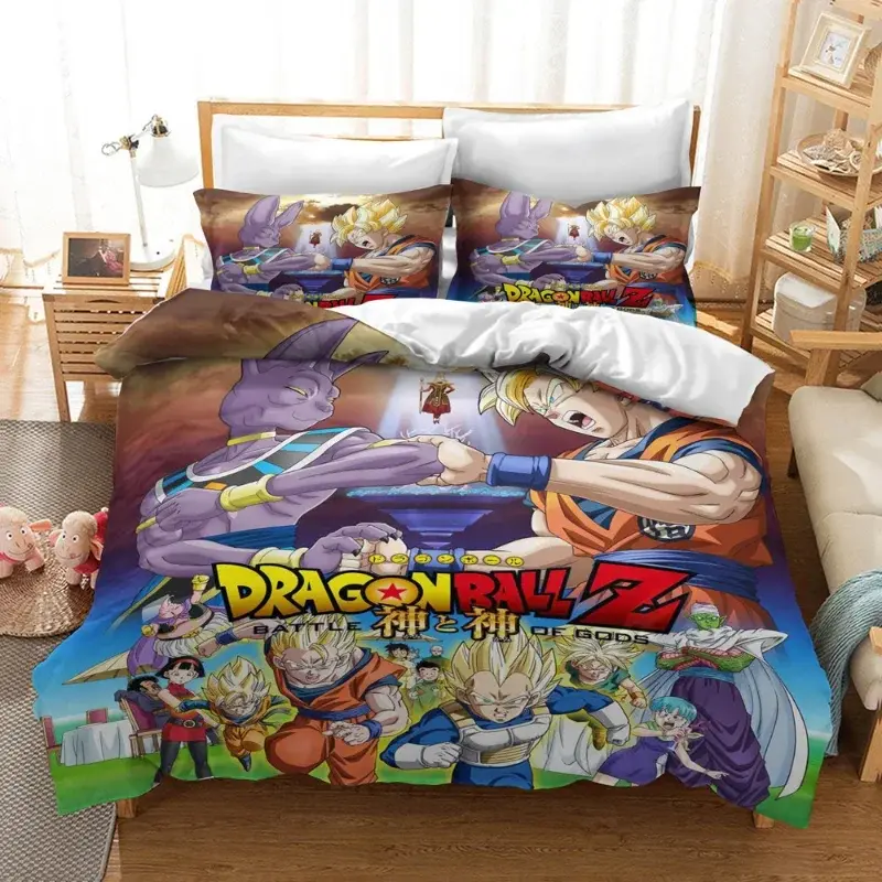 Goku VS Beerus Bettwäsche
