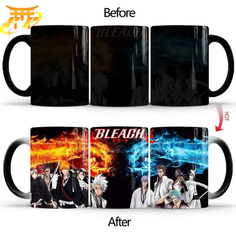 Gotei 13 x Arrancars Magic Mug - Bleach