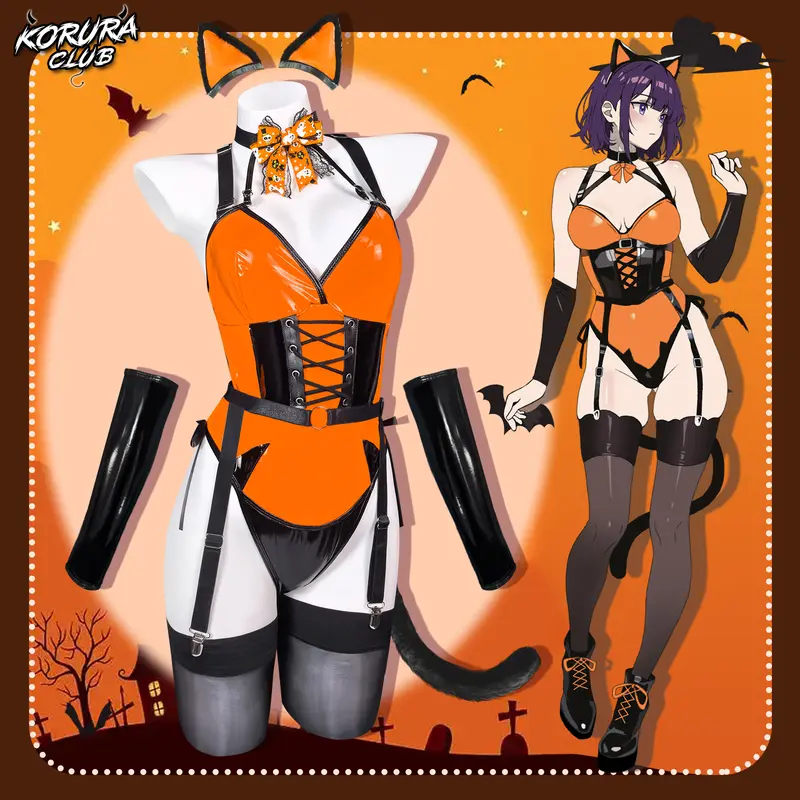 Halloween Pumpkin Bodysuit KO162