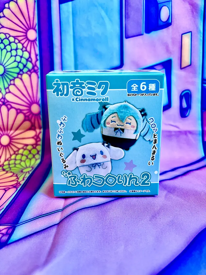 Hatsune Miku x Cinnamoroll - Fluffy Kororo Plush blind box Max Limited Vol.2 - Piapro x Sanrio
