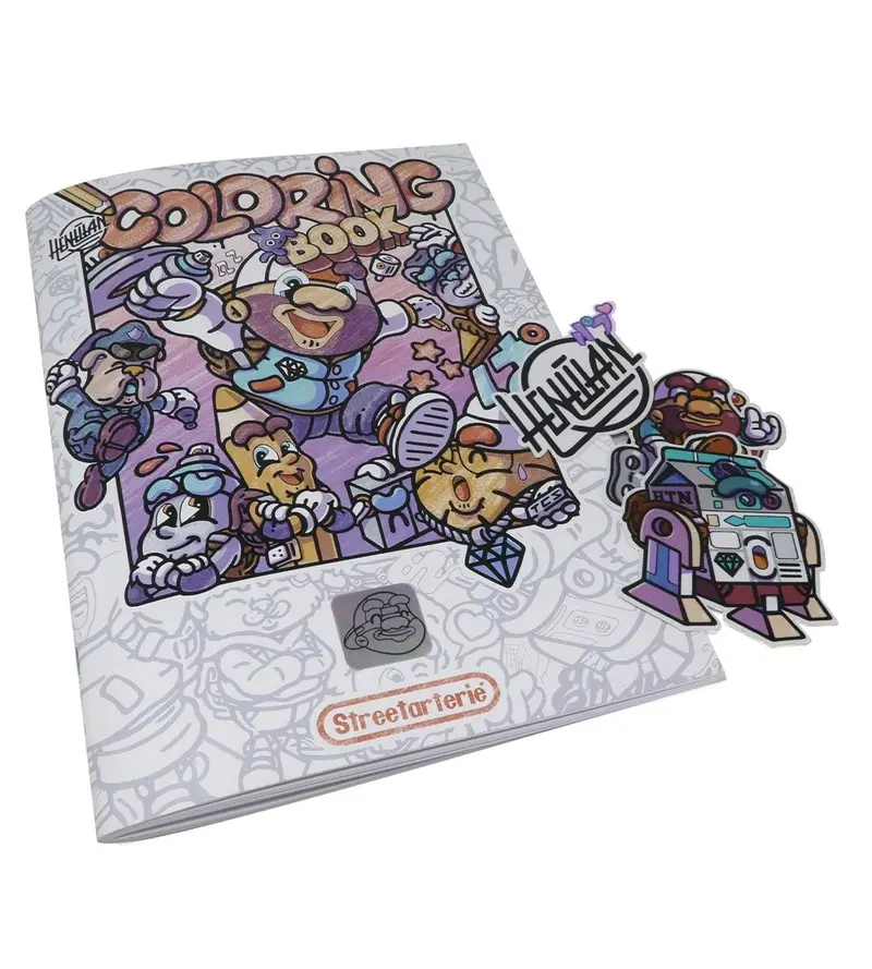 HENTITAN Coloring Book
