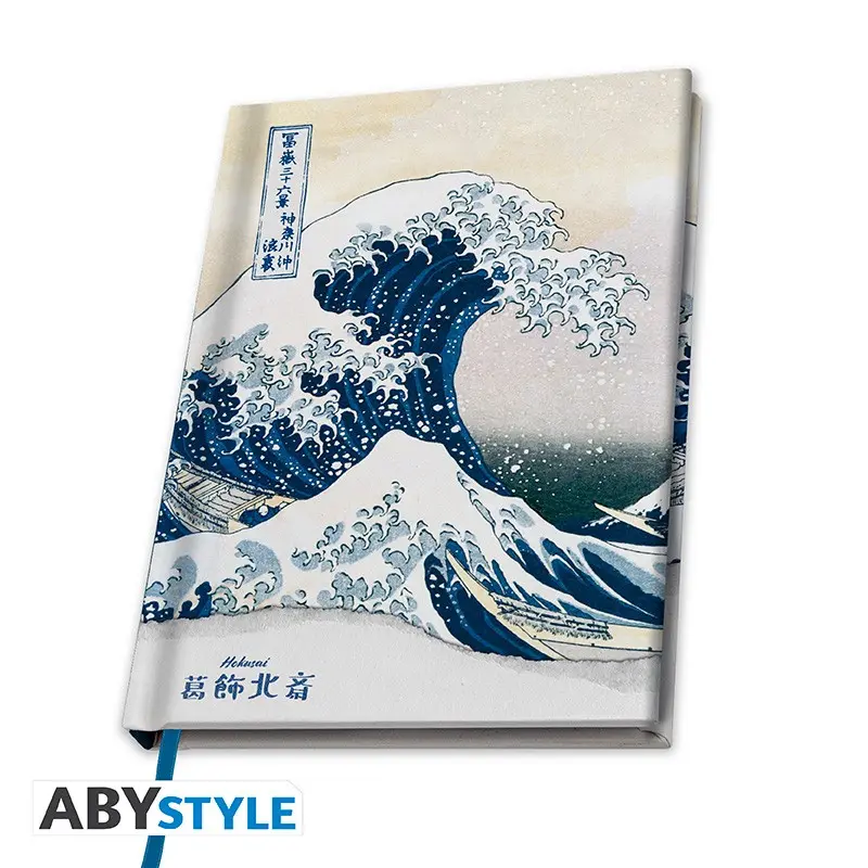 Hokusai - La Grande Vague - Cahier A5