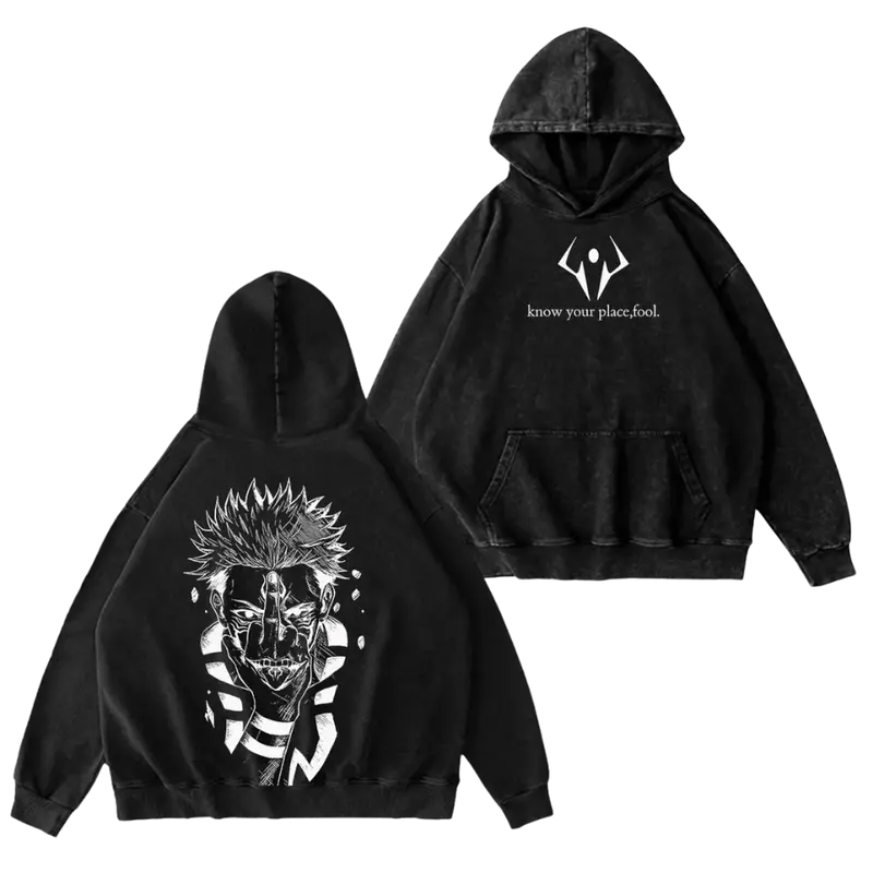 HOODIE RYOMEN SUKUNA | JUJUTSU KAISEN
