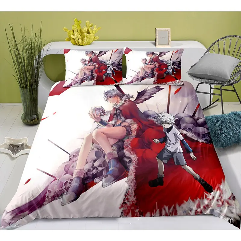 Housse de Couette HxH <br /> Rouge