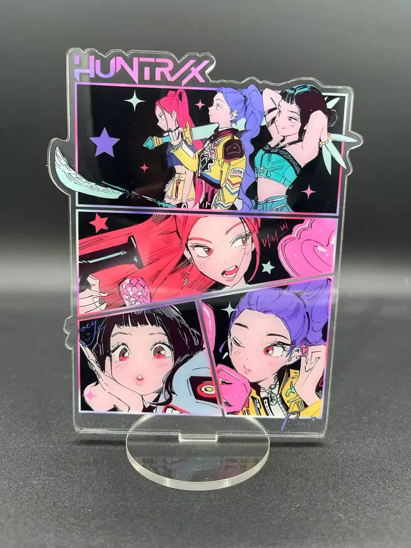 Huntr/X - Huntrix Kpop Demon Hunter Girl Support acrylique