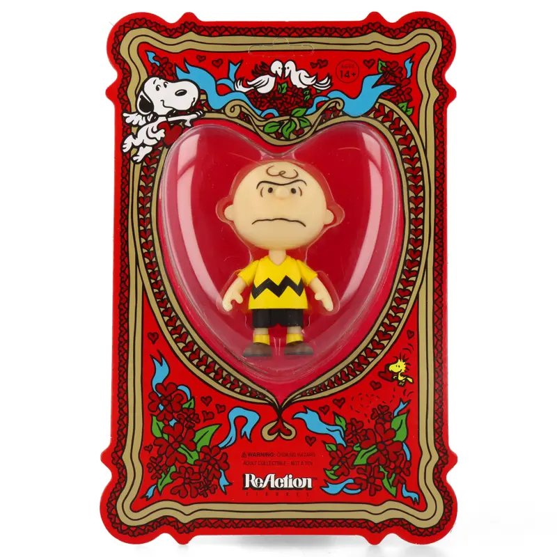 I Hate Valentine's Day Charlie Brown (Peanuts)- ReAction figures
