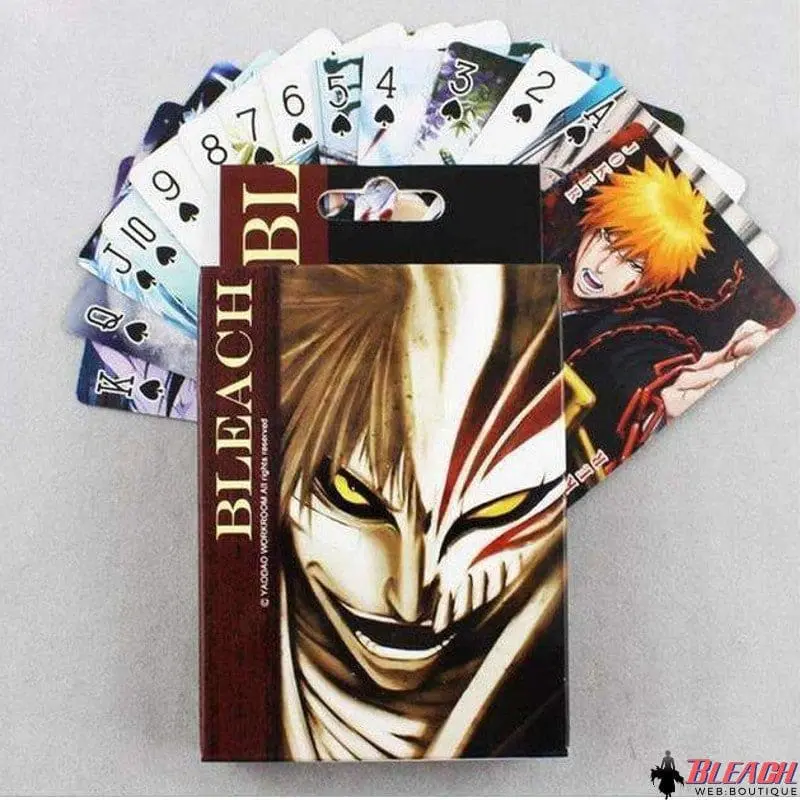 Jeu de 54 cartes à jouer Bleach