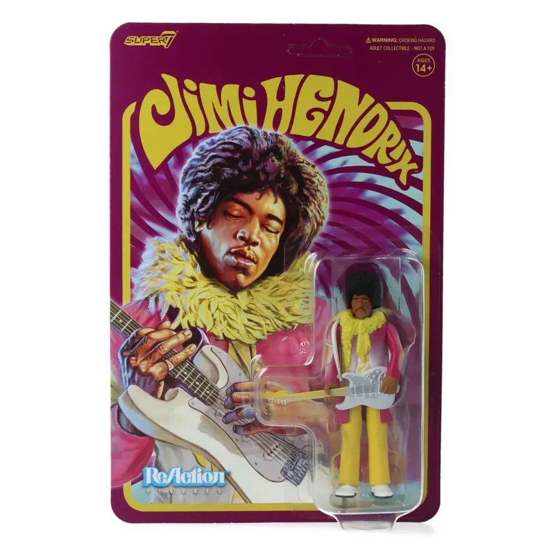 Jimi Hendrix (Reverse Album Colors) - ReAction Figures