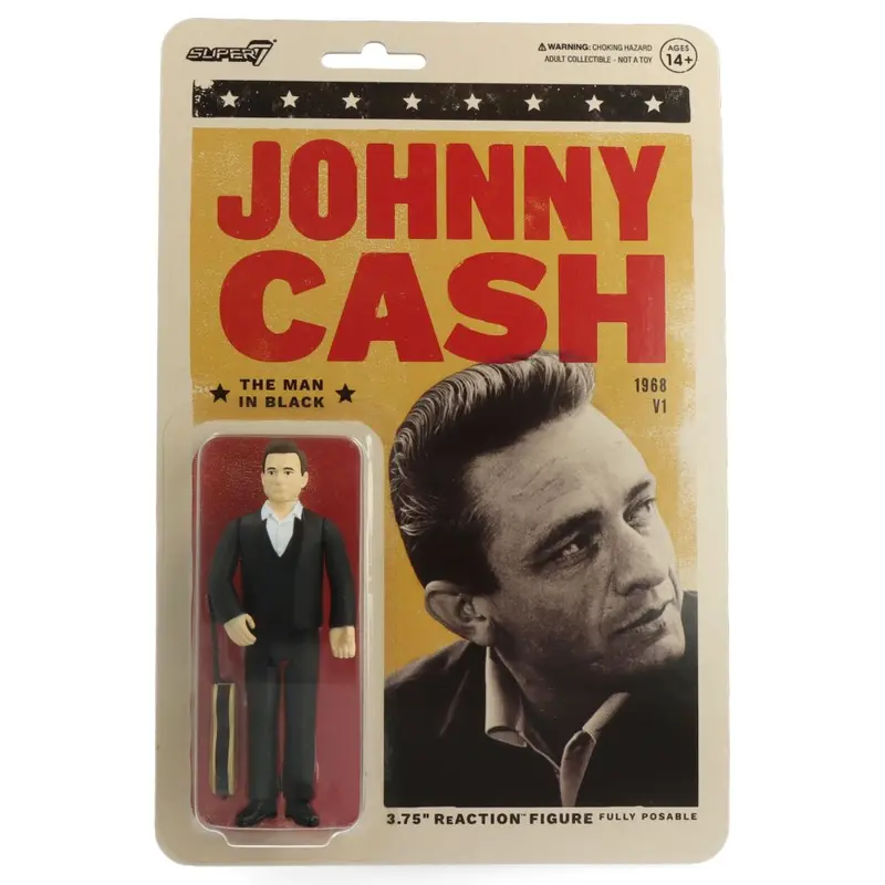 Johnny Cash - The Man in Black - ReAction figure