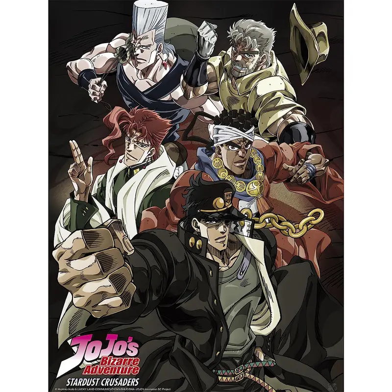 Jojo's Bizarre Adventure - Poster - Stardust Crusaders