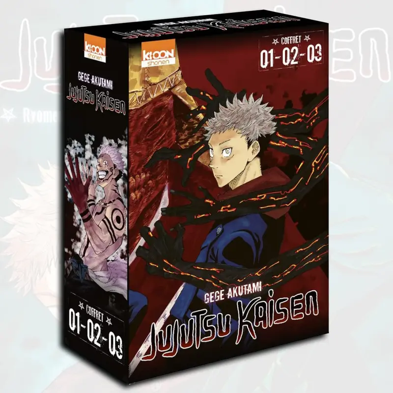 Jujutsu Kaisen - Coffret Tome 01 à 03