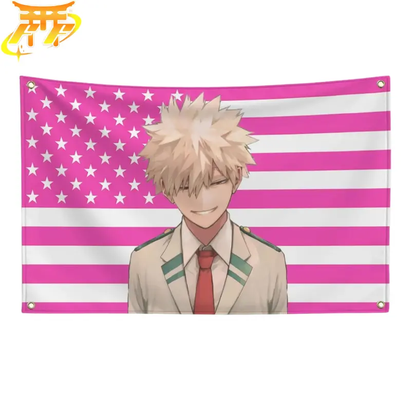 Katsuki Bakugo Flag - My Hero Academia